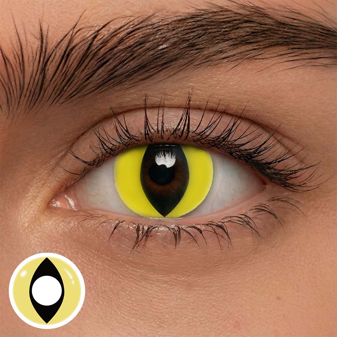 Cat Eye Yellow (1-Month)