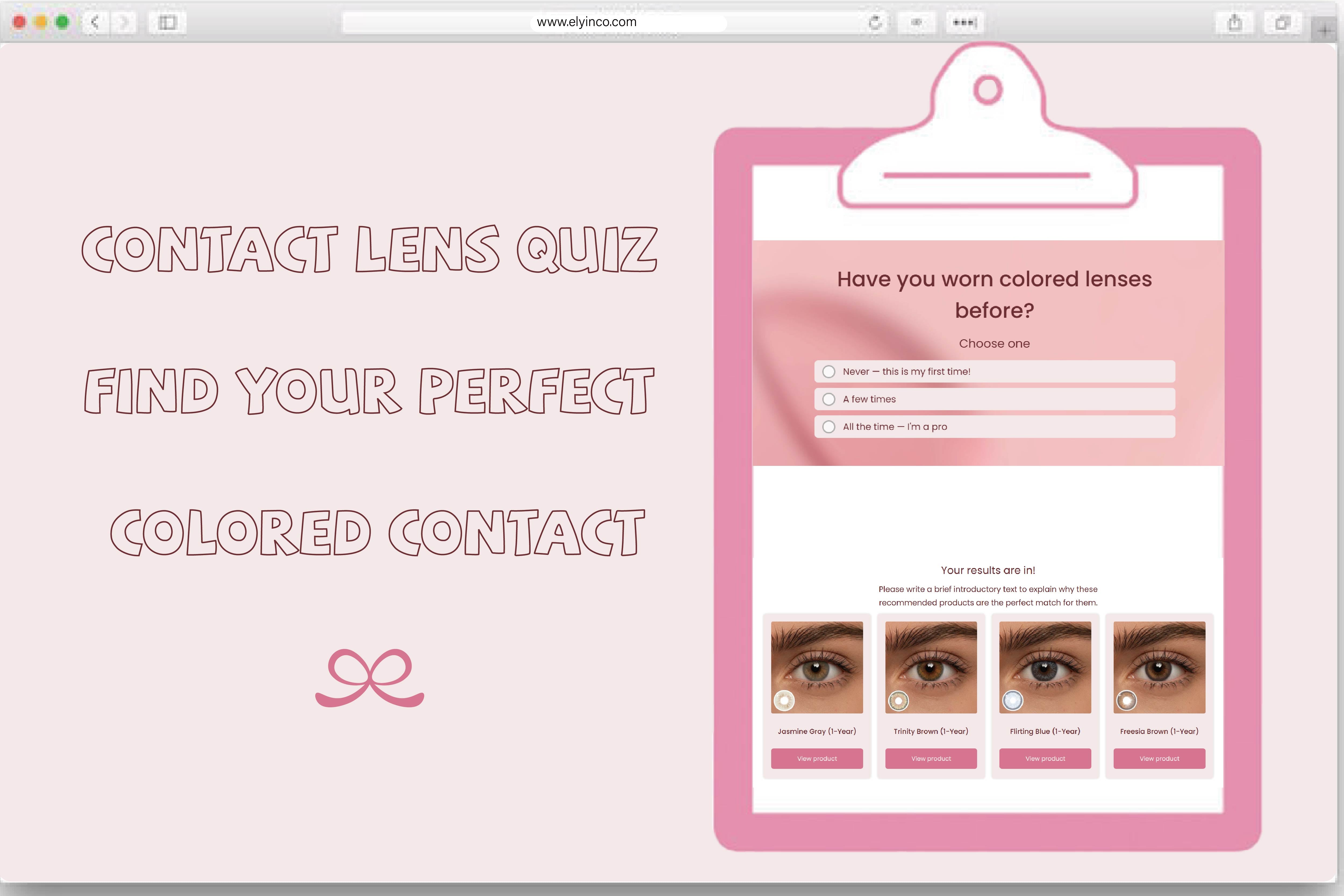 How the Ethoscolor Lens Quiz Helps You Find Your Perfect Colored Contacts