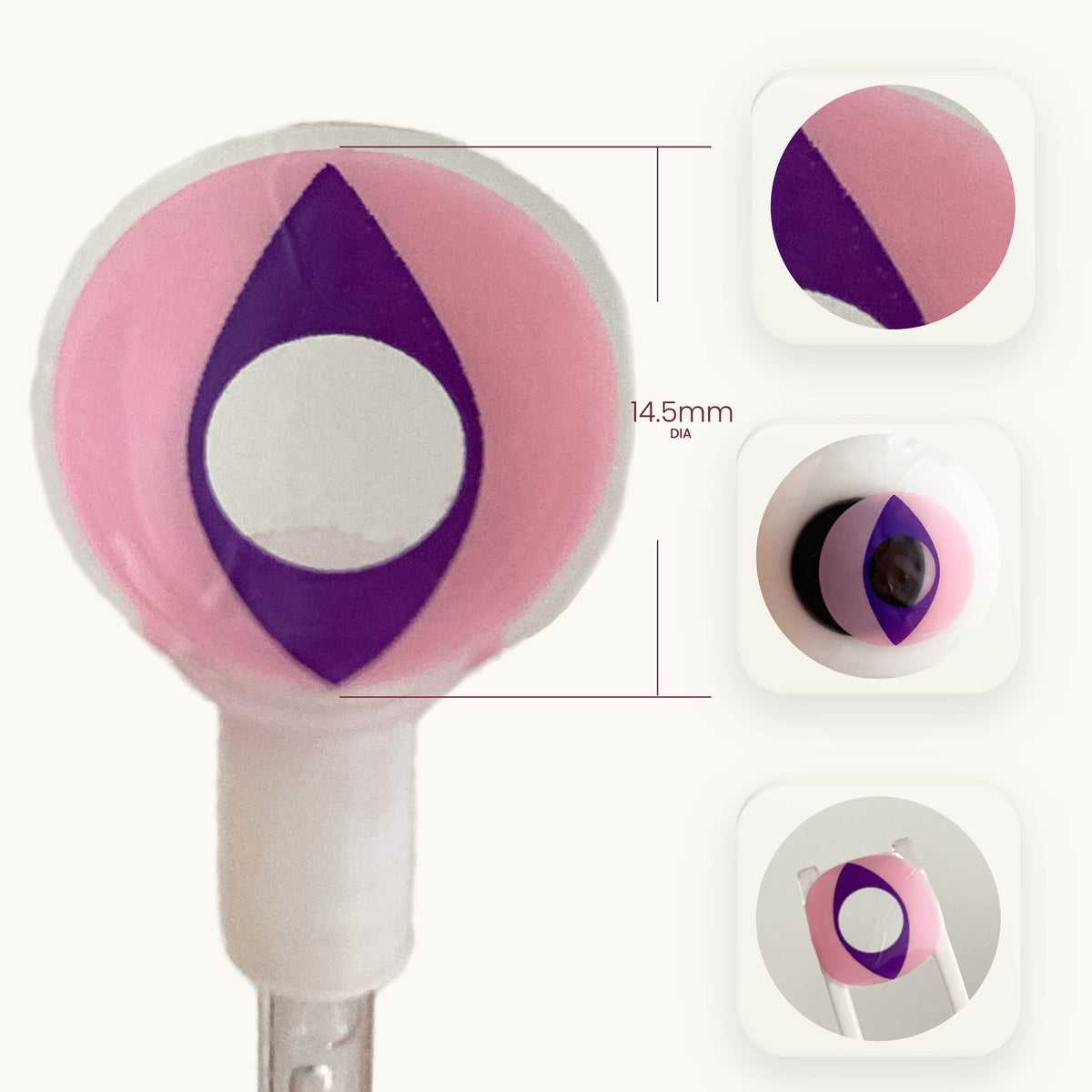 Cat Eye Pink (1-Month)